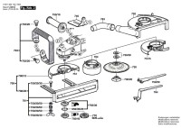 Bosch 0 601 362 803 Gws 24-230 Angle Grinder 230 V / Eu Spare Parts